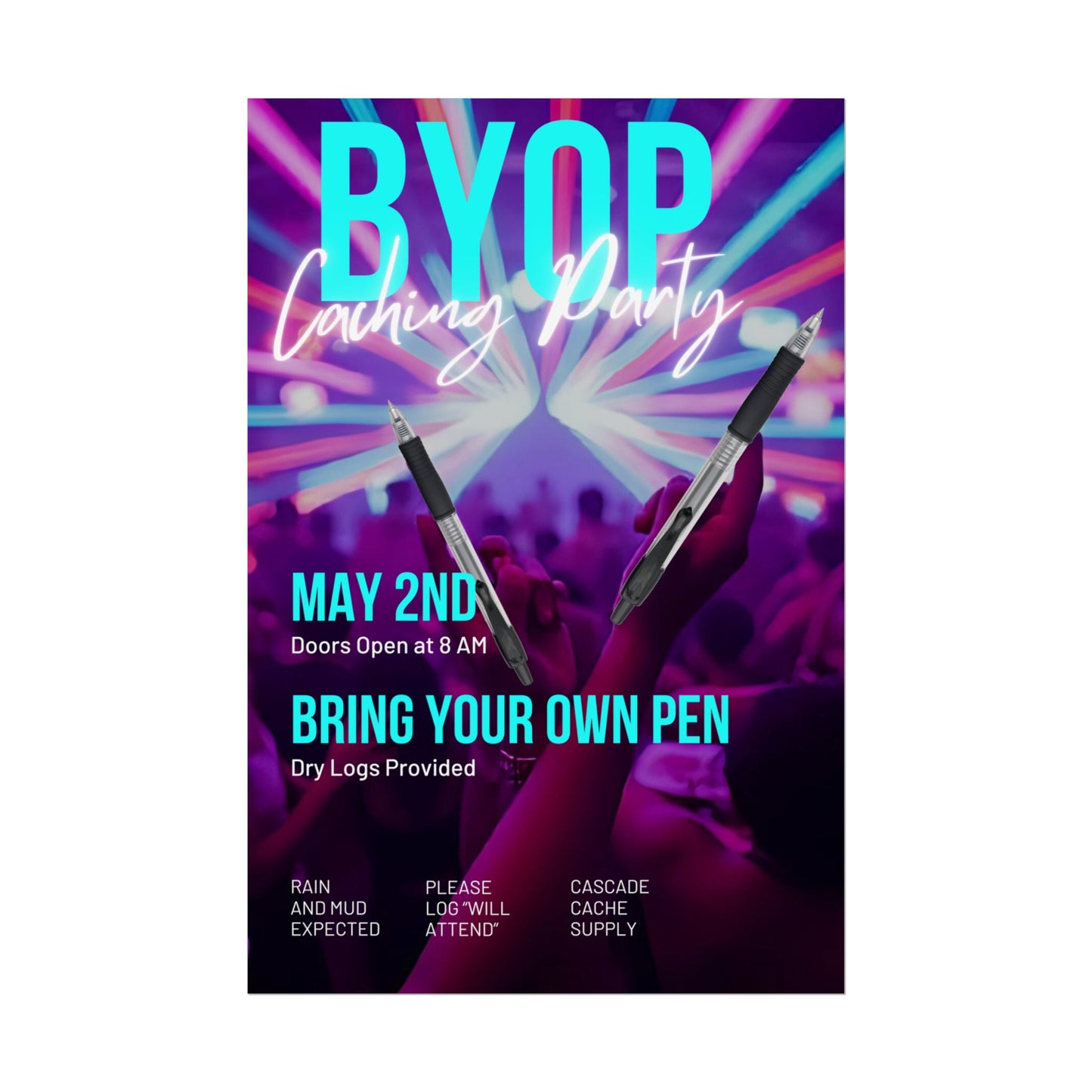 BYOP: Bring Your Own Pen Poster