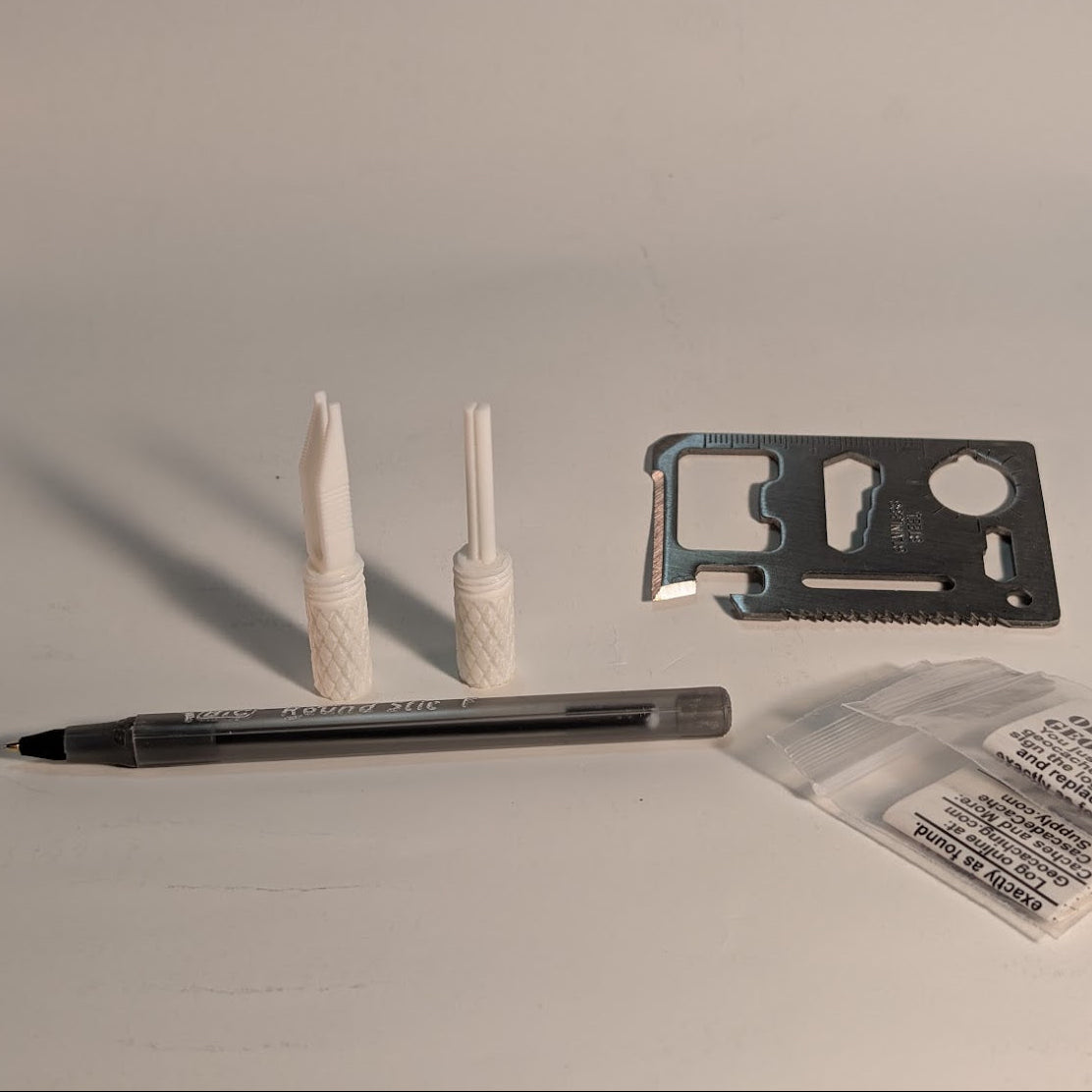 Pro Cacher Deluxe TOTT Kit: Ultimate Geocaching Tools of the Trade Belt Clip Set